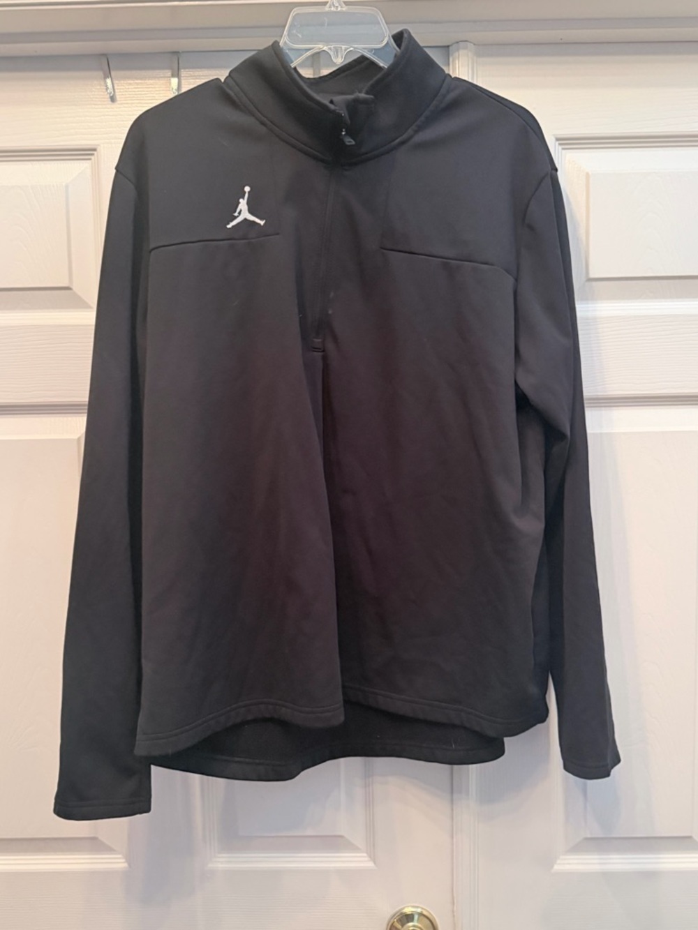 JORDAN BLACK 1/4 ZIP